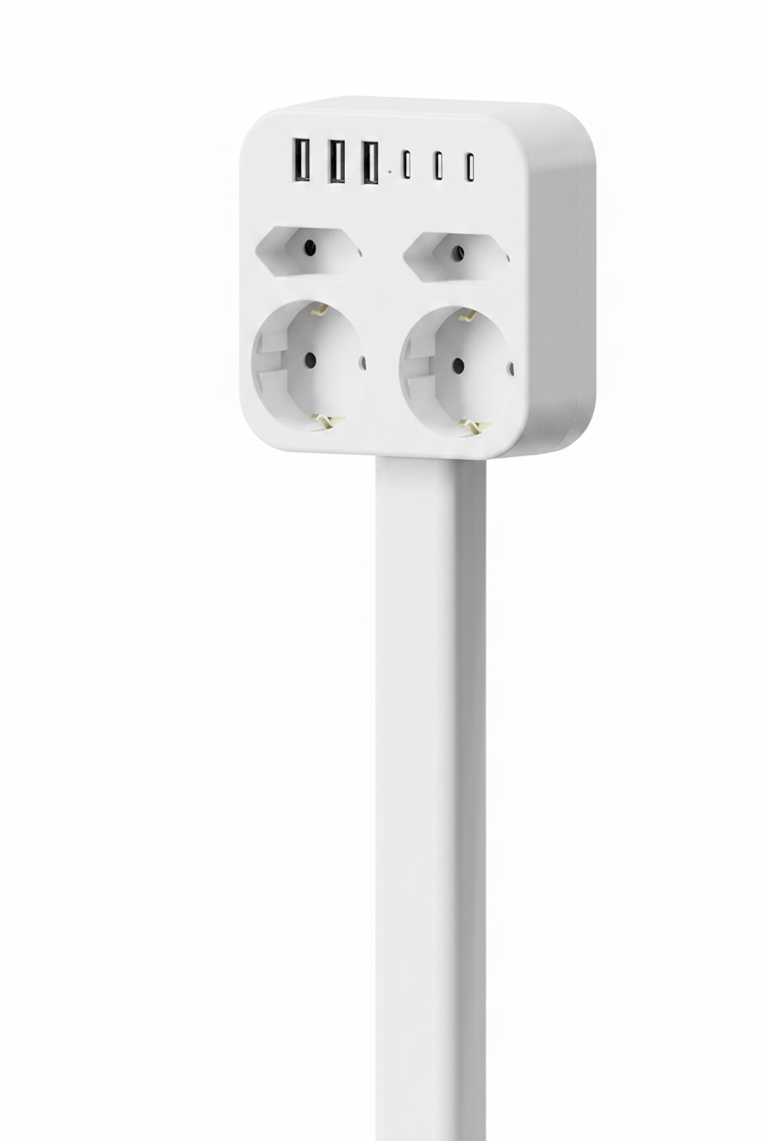 EU Plug Square SlowCharge