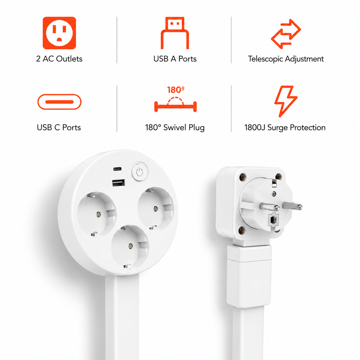 Adjustable Outlet Extender